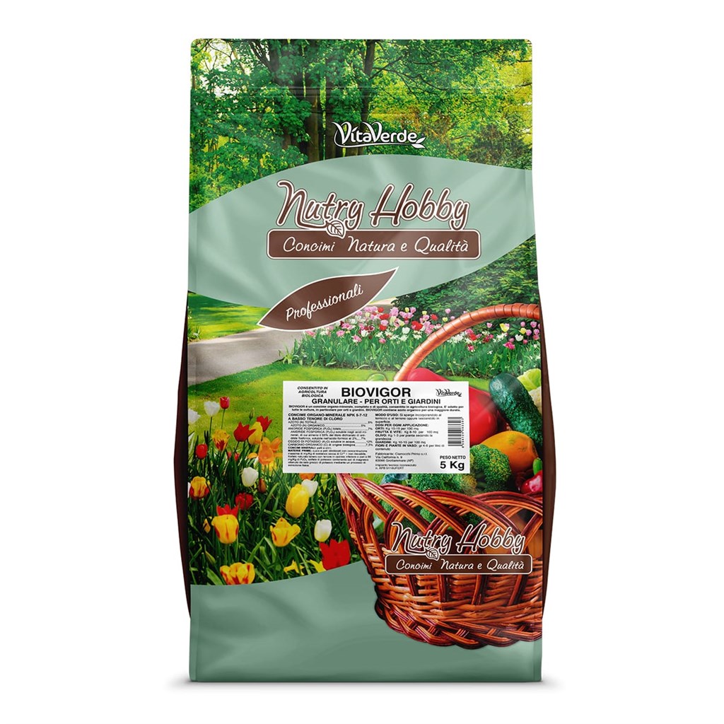 BIOVIGOR KG. 5 GRANULI - BIOLOGICO